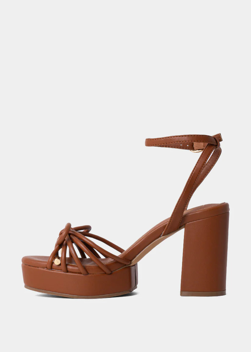 shu shop edith platfrom heel in camel