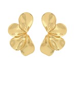 clara earrings in gold