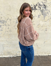 Load image into Gallery viewer, z supply lex plaid jacket in heather taupe