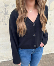 Load image into Gallery viewer, z supply estelle cardigan in black