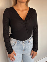 Load image into Gallery viewer, another love anessa top in black