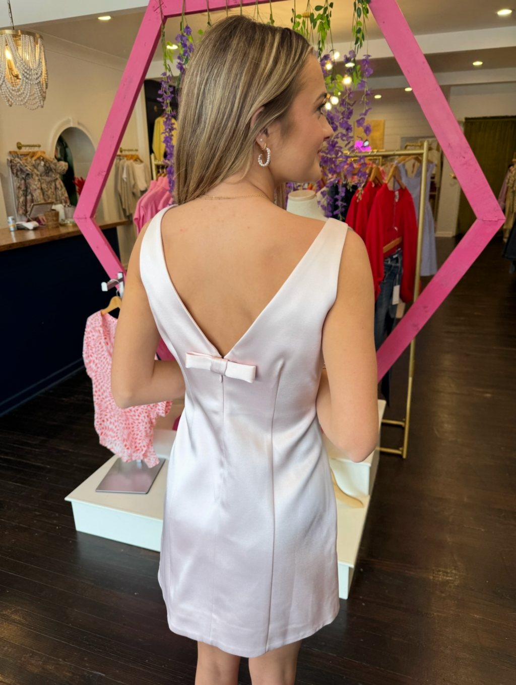 ASTR alisanne dres in pink