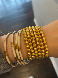 LoveAO Gold Beaded Bracelet - Small