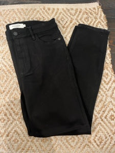hidden taylor high rise skinny jeans in black