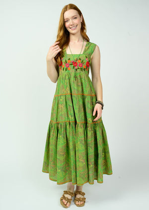 sister mary irene dress in green