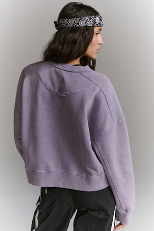 free people movement intercept pullover in gem