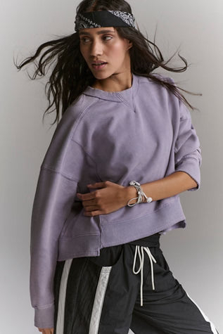 free people movement intercept pullover in gem