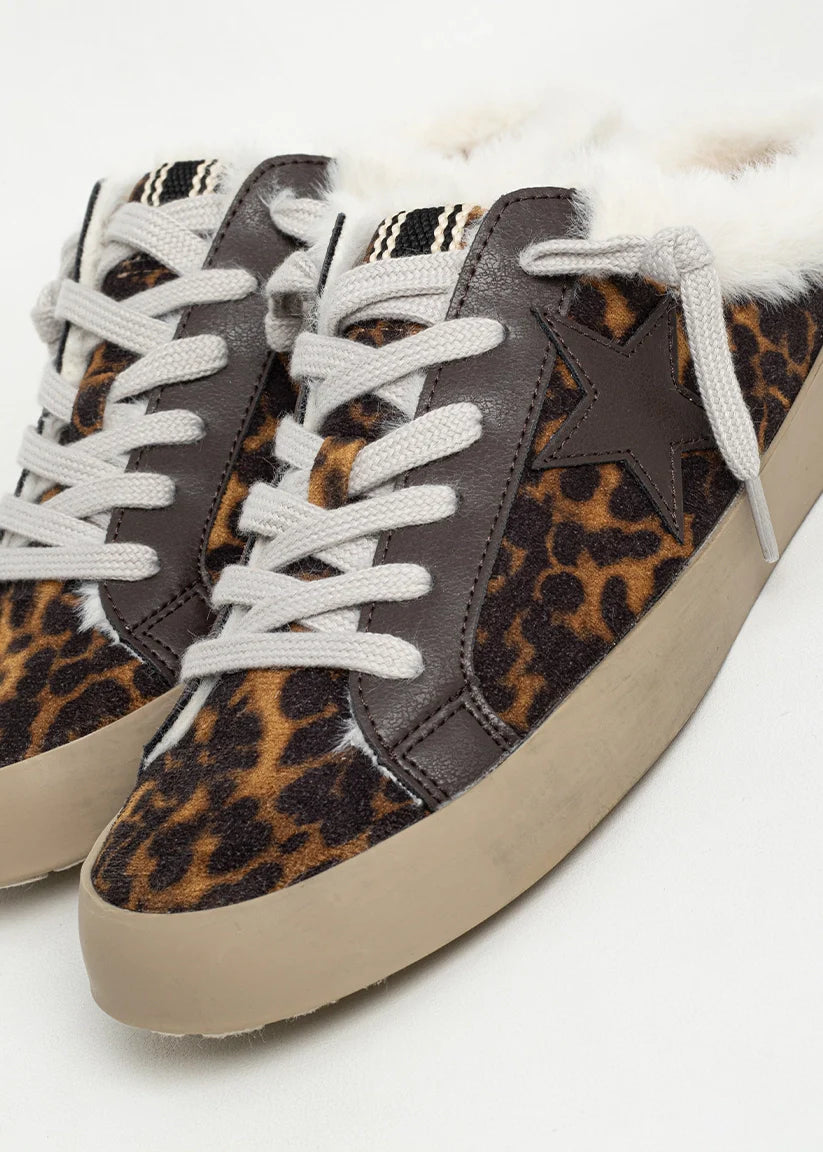 shu shop pinah sneaker in leopard print