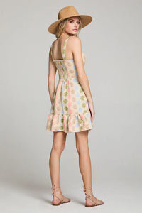 saltwater luxe emi mini dress in multi