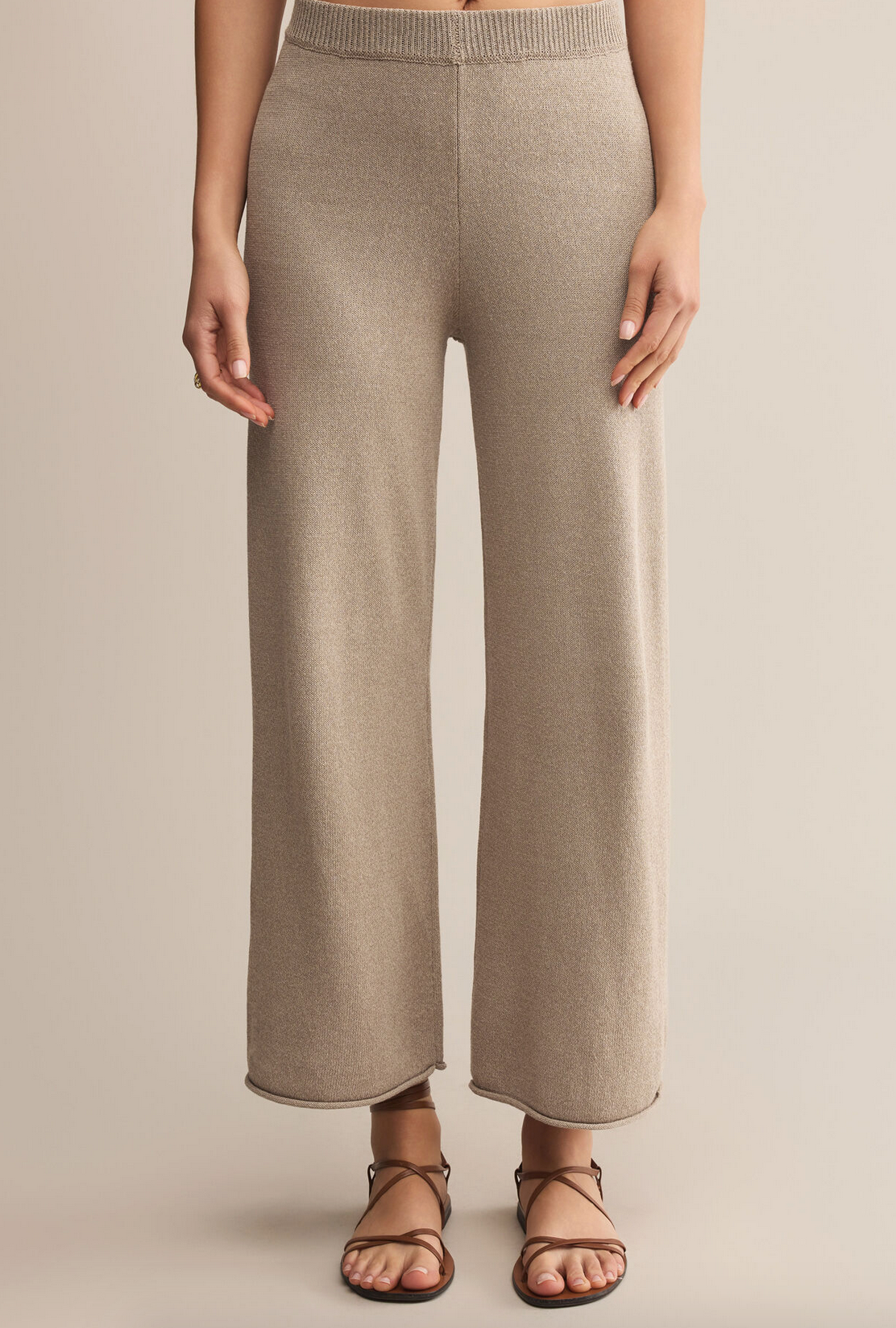 z supply wanderlust sweater pant in retreat
