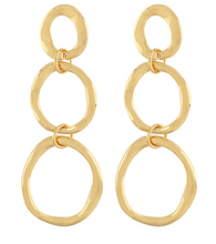 Load image into Gallery viewer, oval drop earrings