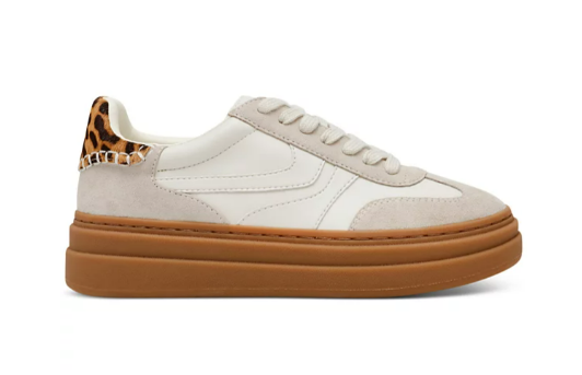 steve madden dodge sneaker in bone