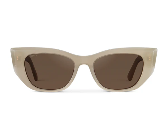wmp eyewear evelyn in pearl beige