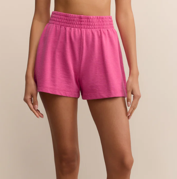 z supply weekender short in island pink