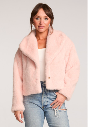 saltwater luxe silvia jacket in bellini