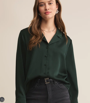 z supply ana satin top