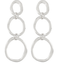 Load image into Gallery viewer, oval drop earrings