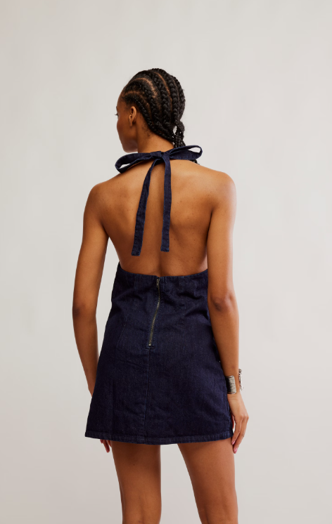 free people trevi denim mini