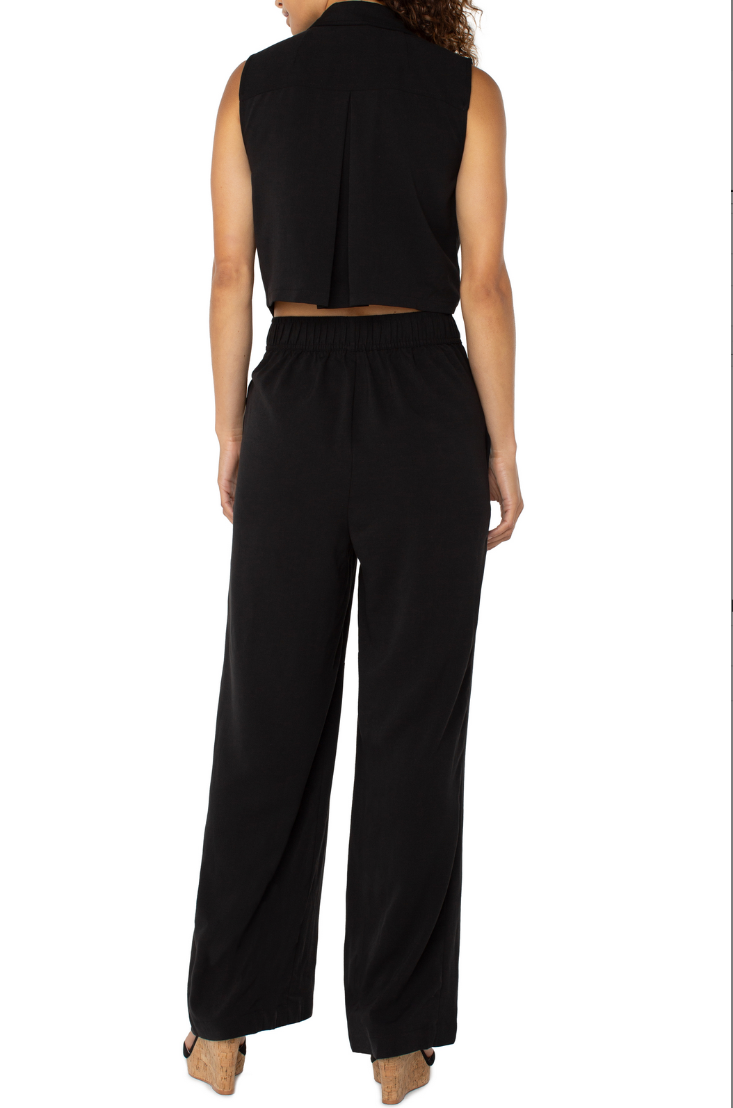 liverpool sleevless wideleg jumpsuit