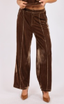 sage the label twilight spell trousers in mocha