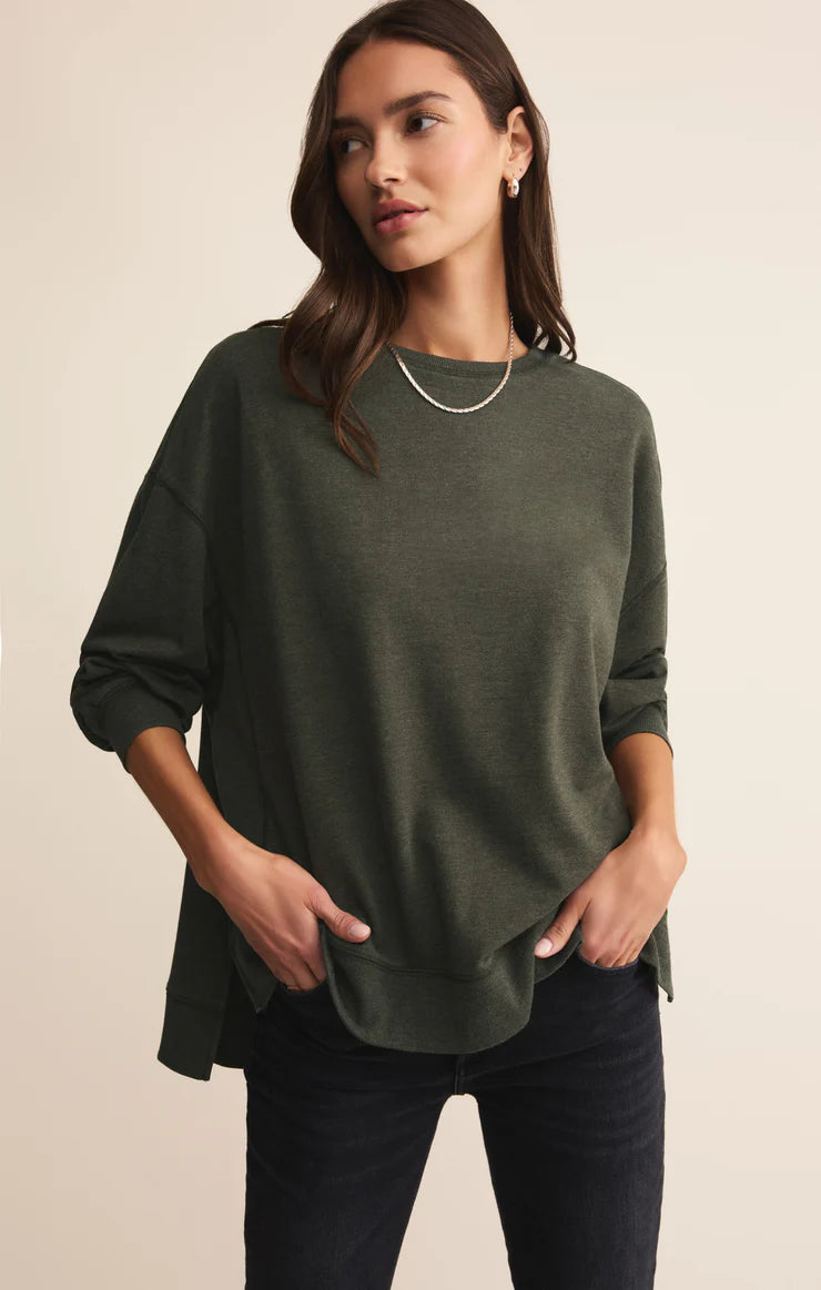 z supply modern weekender in artichoke