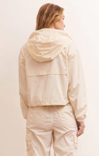 Load image into Gallery viewer, z supply tiebreak nylon jacket sandstone