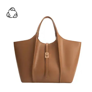 melie bianco malia tote in mocha