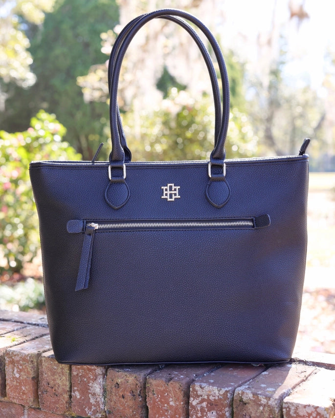 caroline hill jayden tote in black