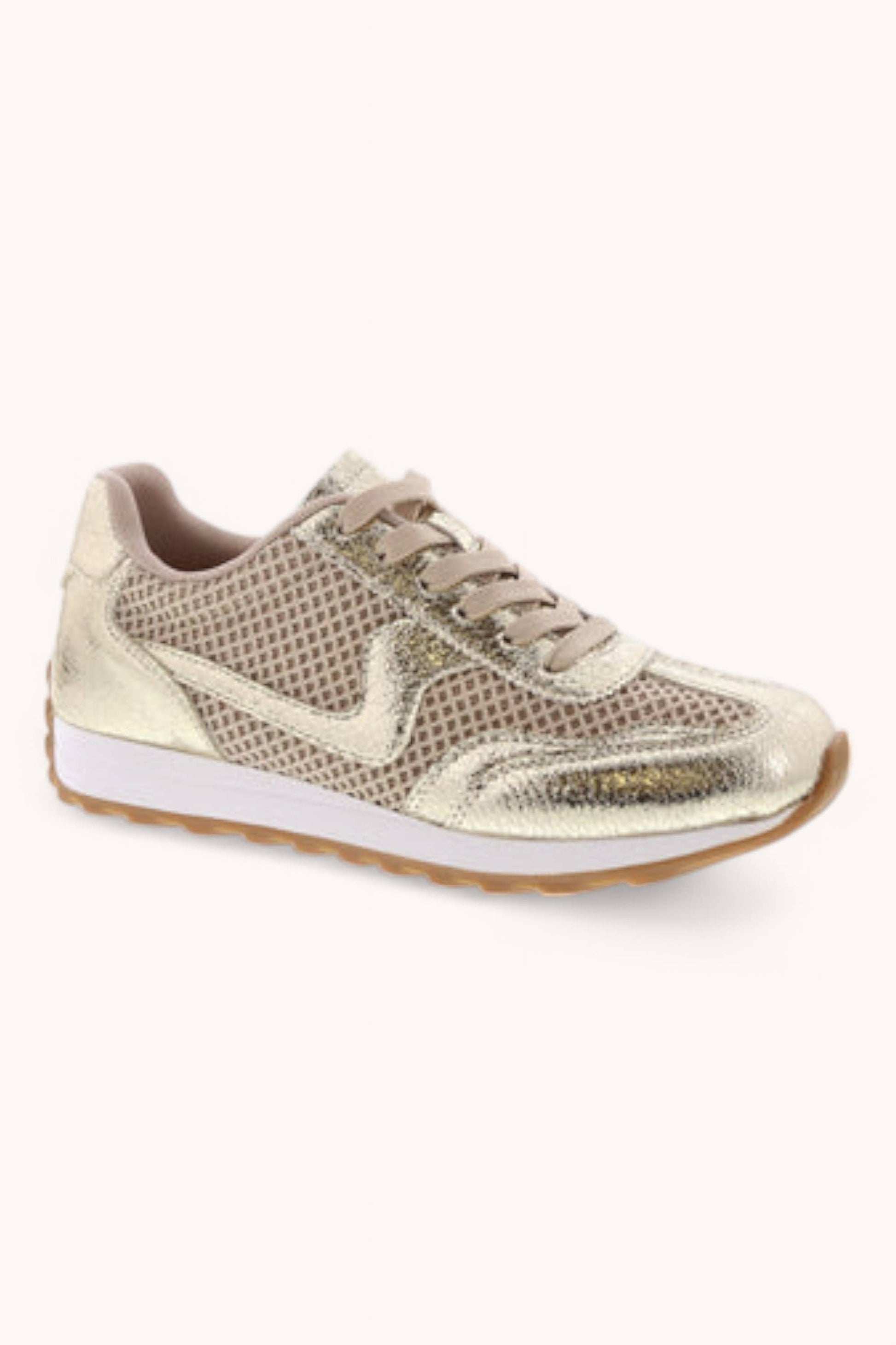 griffin sneakers in gold