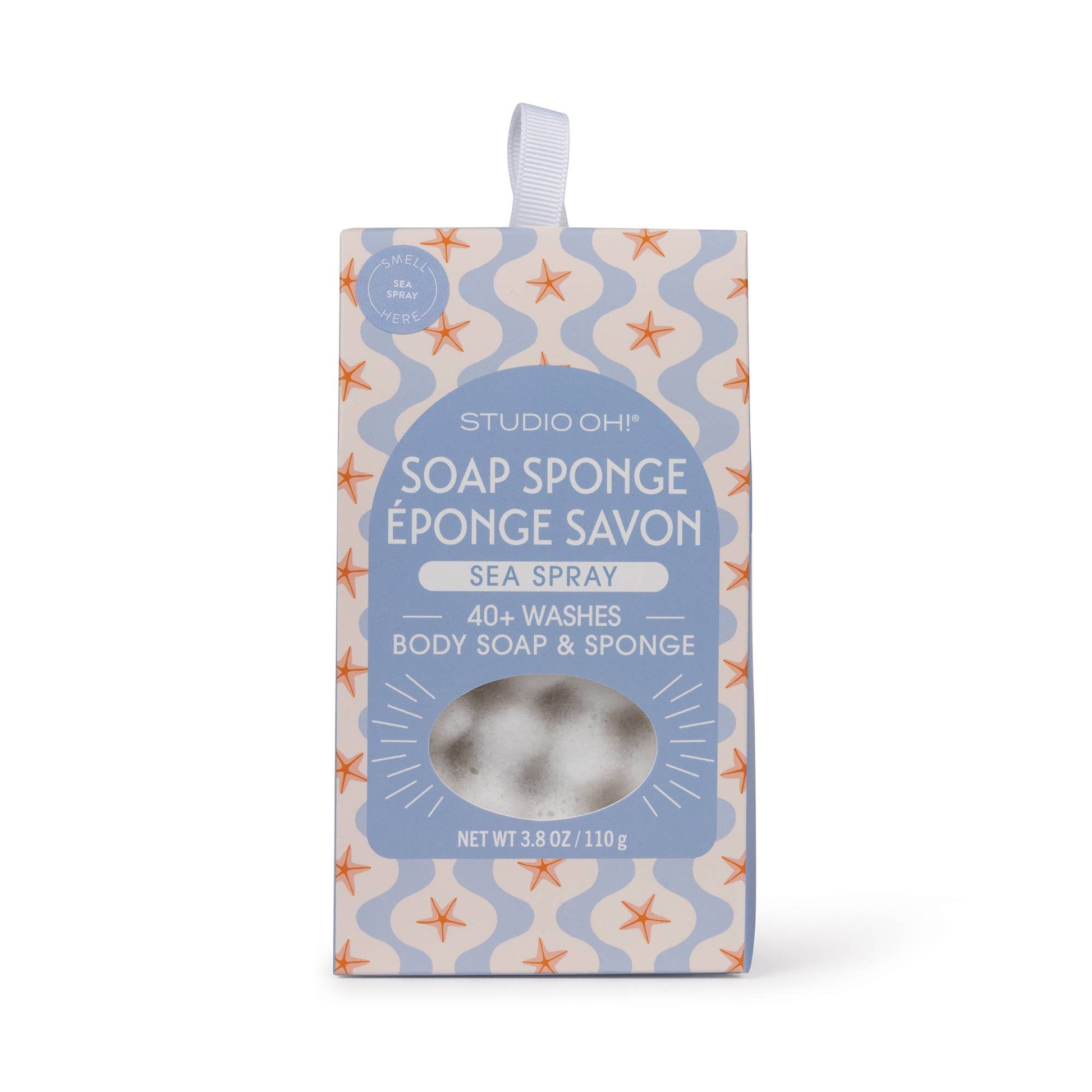 Riding the Waves Soap Sponge in sea spray