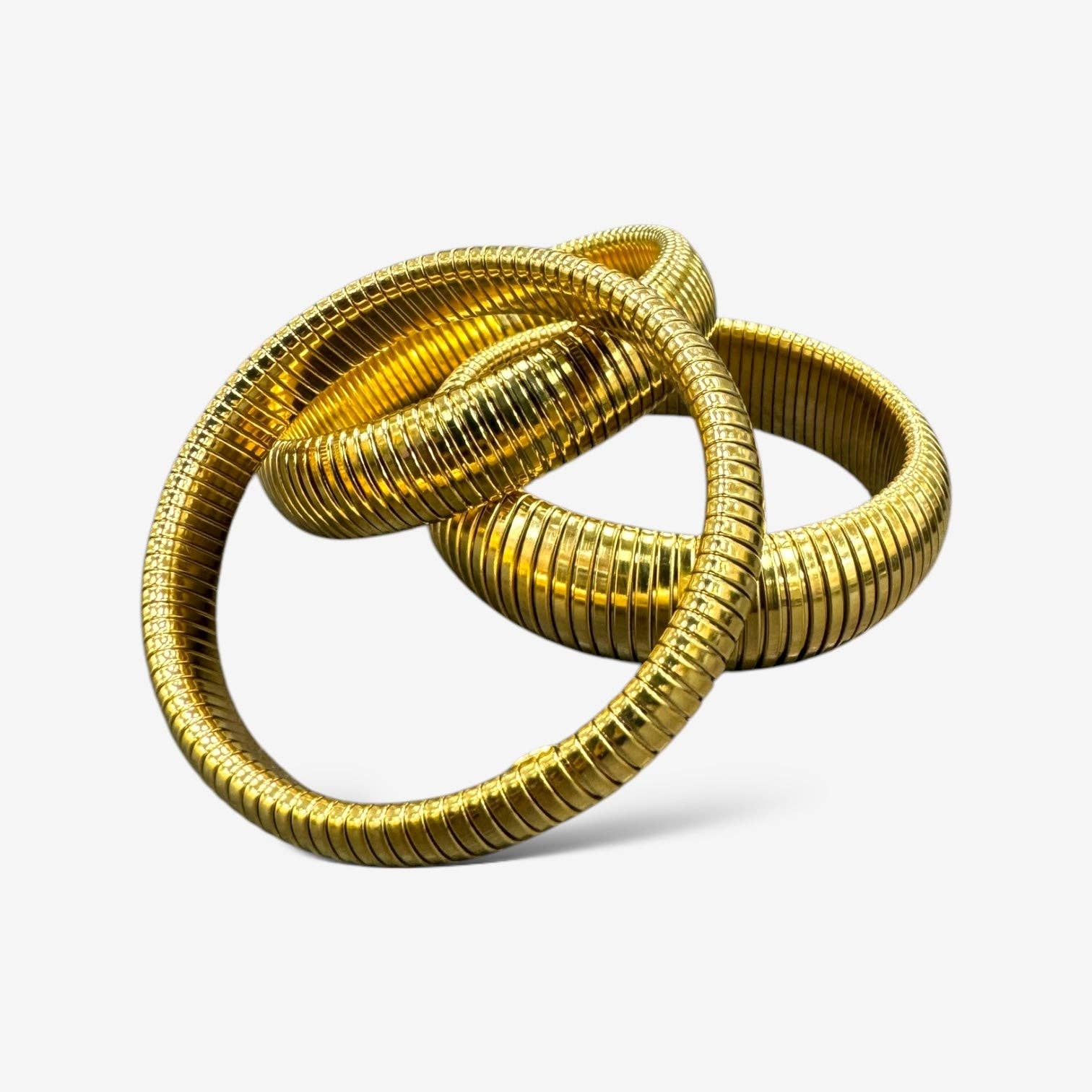Gold Blaze Bangle: Medium