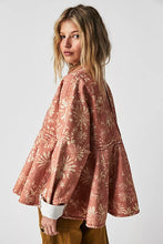Load image into Gallery viewer, free people lua bed jacket in apricot