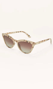 roof top sunglasses in warm sands - gradient