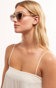 roof top sunglasses in warm sands - gradient