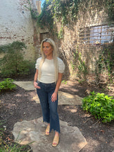 Load image into Gallery viewer, free people maggie mid-rise straight-leg jean in back alley blue