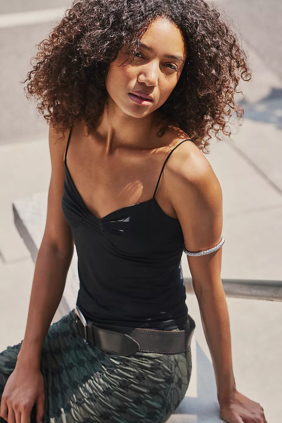 free people my way cami in black