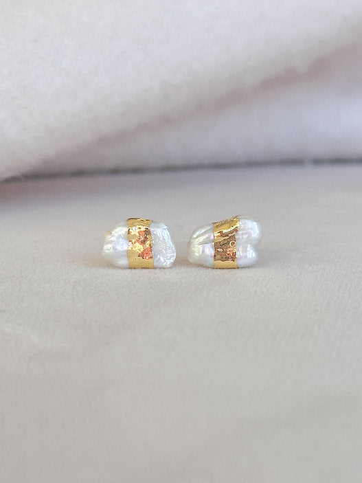 easton elle pure pearl stud