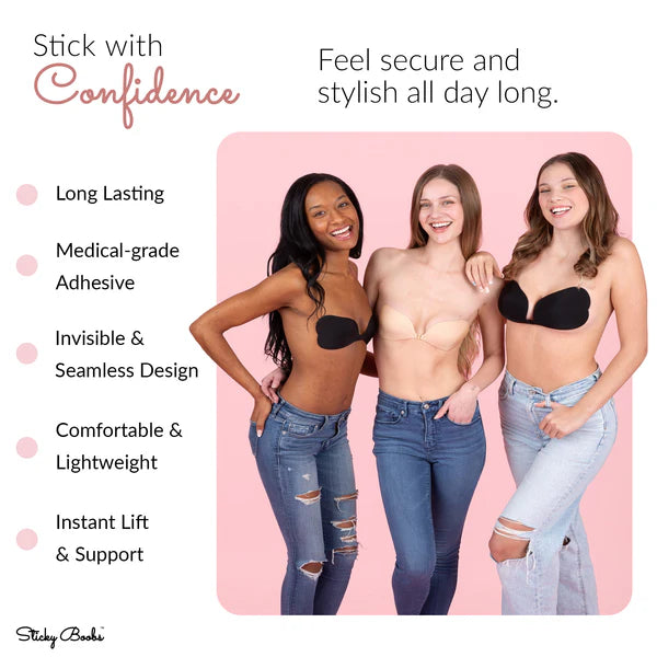 sticky boobs the sticky bra