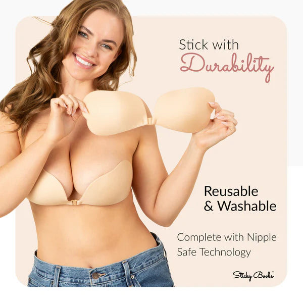 sticky boobs the sticky bra
