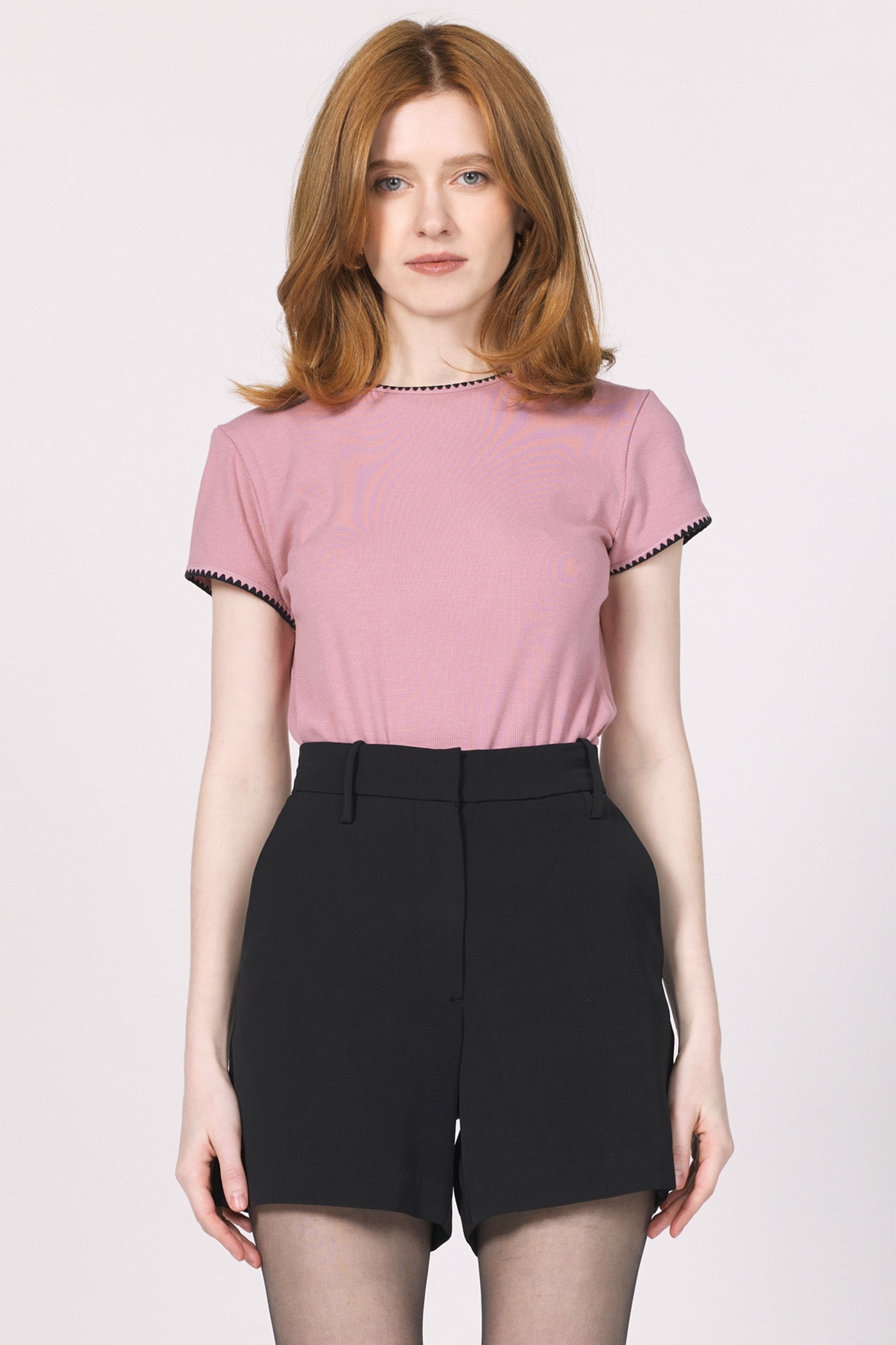 another love zuma top in misty mauve