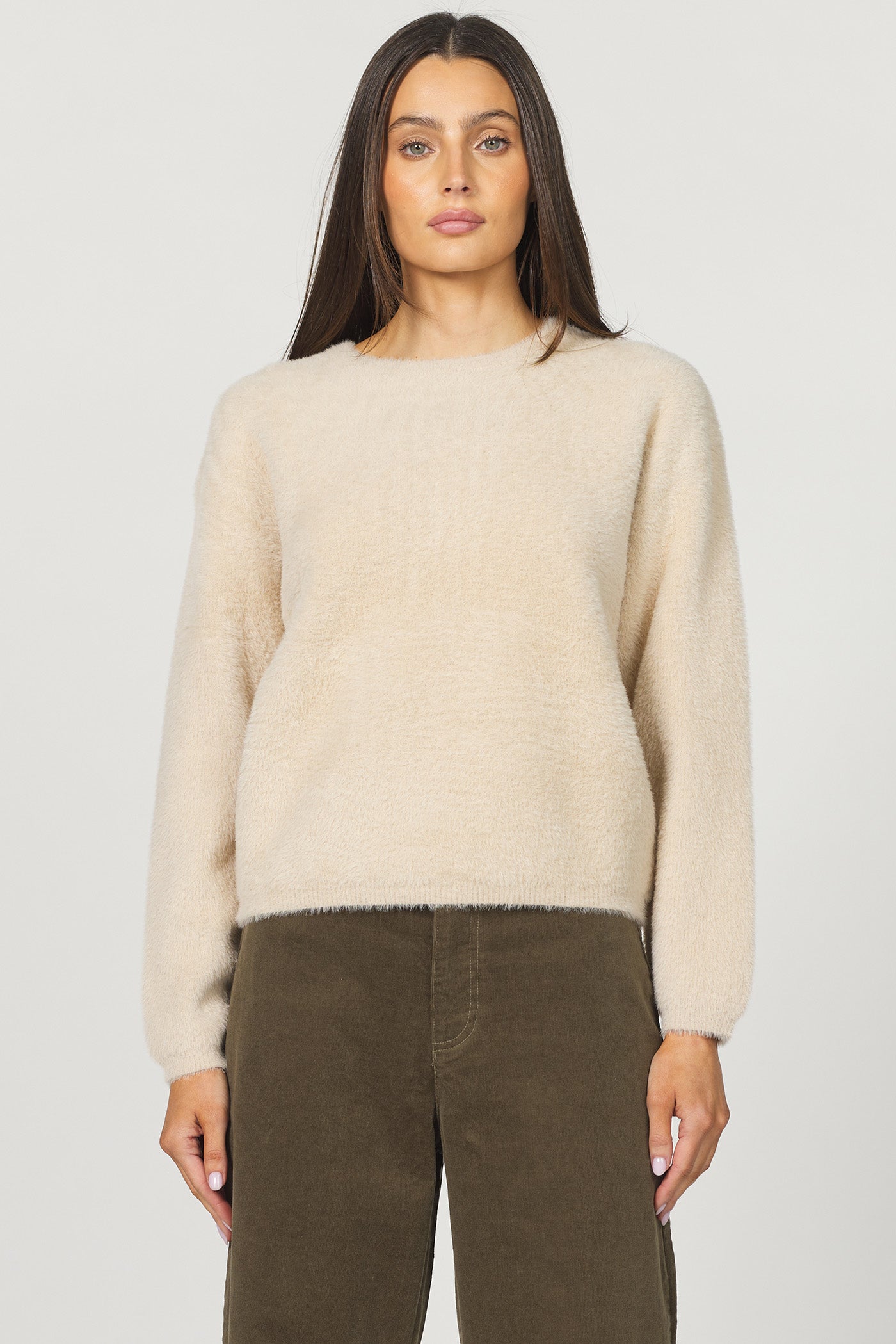 another love marlina sweater in sugar cookie