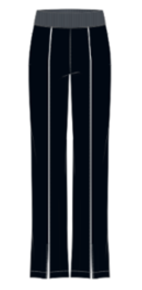 spanx airpique track pant in black