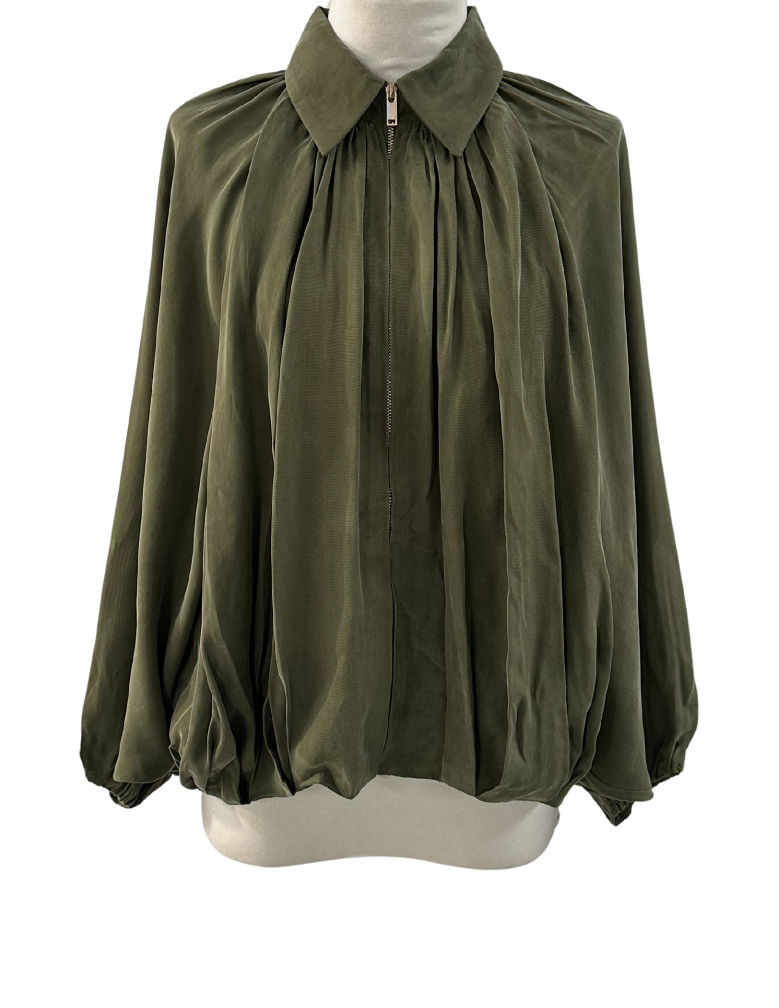 reset by jane elisa jacket in dark olive