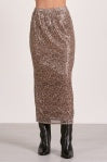elan sequin maxi in cheetah print