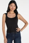 liverpool sleeveless built in bra knit top