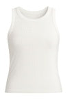 another love cleo tank in white