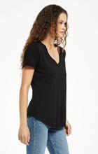 Load image into Gallery viewer, z supply kasey modal v neck tee