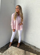 Load image into Gallery viewer, ivy jane eyelet popover shirt in pink