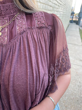 Load image into Gallery viewer, free people savannah top in chocolate lava