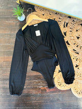 Load image into Gallery viewer, free people in your arms bodysuit in black